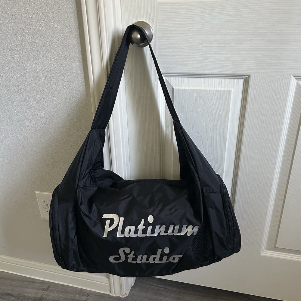 Black Volleyball Equipment Carry Duffel Bag‎ Augusta Sportswear L=22 H=9 W=9
